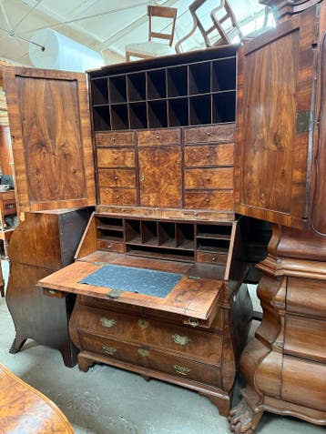 Bureau, buro, secretaire commode laden kast kabinet ladekast