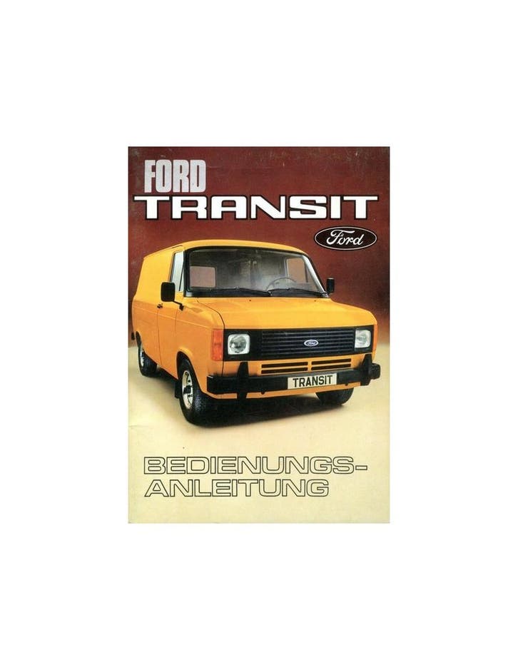 1979 FORD TRANSIT INSTRUCTIEBOEKJE DUITS, Auto diversen, Handleidingen en Instructieboekjes
