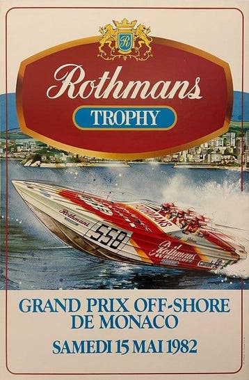Anonymous - ROTHMANS TROPHY - Gran Prix Off Shore de Monaco