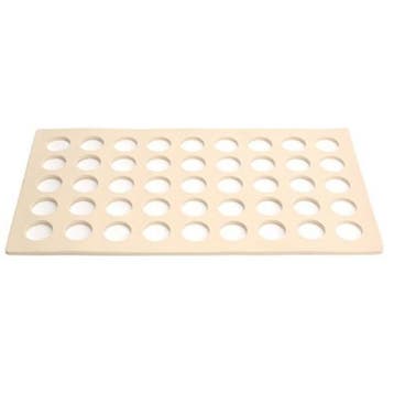 Borstplaatmat Siliconen Rijksdaalder 45 gaten, Verzenden, Nieuw
