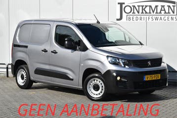 Peugeot Partner 1.5 Bluehdi 102 Pk Airco Navi BTW Vrij MARGE, Voorwielaandrijving, Stof, Regensensor, Nieuw