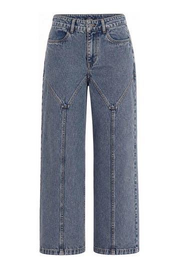 Refined Department Broek in maat S Blauw, Refined Department, Verzenden, Gedragen, Blauw