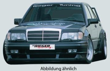 Rieger voorbumper | 190-Serie (W201) - Sedan | stuk ongespot, Auto-onderdelen, Carrosserie en Plaatwerk, Verzenden, Nieuw, Mercedes-Benz