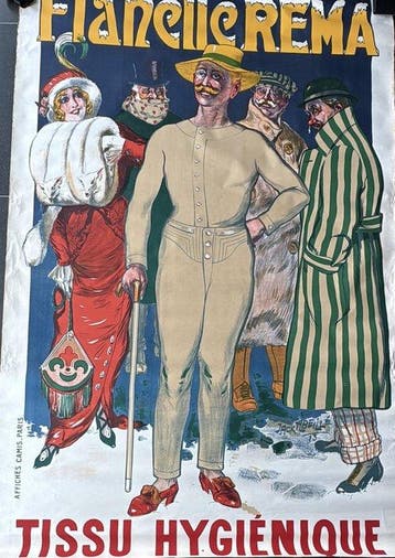 Jack Abeillé - Affiches Camis, Paris - Belle Époque Poster
