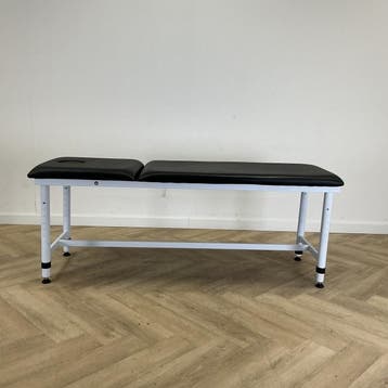 massagetafel (bxd) 178x60 cm, zwart - wit, Ophalen of Verzenden, Gebruikt