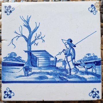 Antiek Tegel - Antiek - 1750-1800, Antiek en Kunst