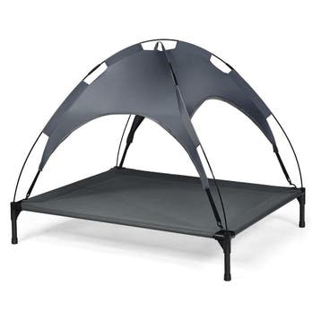 Trendmix Verhoogd Hondenbed Met Luifel – 105x87x89 cm –, Dieren en Toebehoren, Ophalen of Verzenden, Nieuw