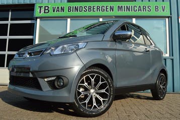 Aixam Brommobiel Coupe Premium 26.857 KM | Microcar - Ligier, Dealer onderhouden, Gebruikt, Met garantie (alle), Leder