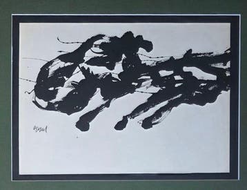 Karel Appel (1921-2006) - Abstracte Compositie