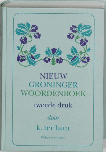 Nieuw Groninger woordenboek 9789062431052 K. ter Laan, Verzenden, Zo goed als nieuw, K. ter Laan
