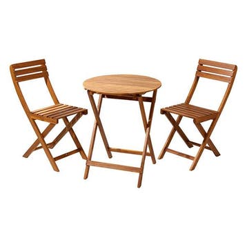 Bistroset | Gardalux | 3-delig, Verzenden, Nieuw