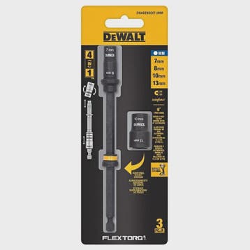 DEWALT FlexTorq Magnetische Schroefverlenger met Verstelbare, Verzenden, Nieuw