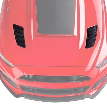 Roush 2015-2017 Ford Mustang Black Heat Extractors, Ophalen of Verzenden, Nieuw