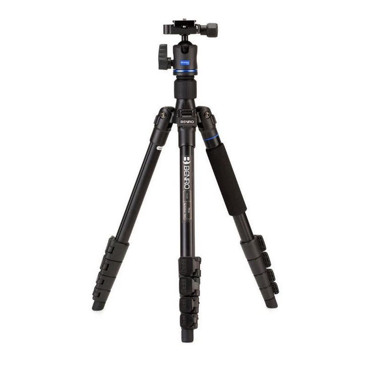 Benro iTrip Reistatief Kit met IH0 statiefkop, Audio, Tv en Foto, Fotografie | Statieven en Balhoofden, Driepoot, Nieuw, Met balhoofd