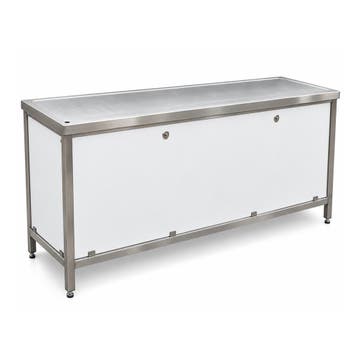 Klapbuffet RVS 200 cm, Ophalen of Verzenden