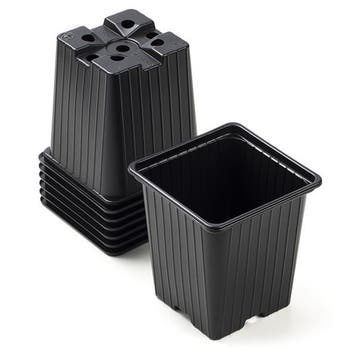 Kweekpotjes | Nature | 9.5 x 9 x 9 cm | 7 stuks (Vierkant), Tuin en Terras, Kweekspullen, Verzenden, Nieuw