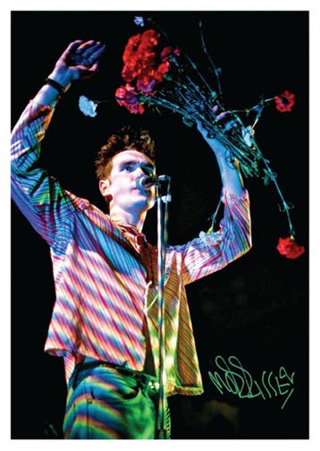 Posters - Poster Morrissey - Microfoon, Verzenden, Zo goed als nieuw