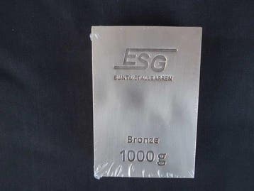 1 kilogram .999 - Bronze - ESG - Verzegeld (Zonder