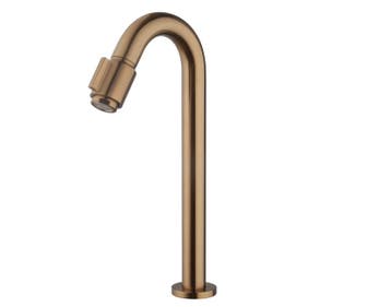 Wiesbaden Caral Victoria Fonteinkraan XL Brons/Koper – 30 cm, Ophalen of Verzenden, Nieuw, Koper, Bad