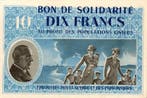 France Frankreich Gut Fuer Die Solidarit 10 Francs 1941-1..., Postzegels en Munten, Munten | Nederland, Verzenden