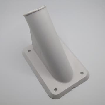 Vlaggenstokhouder 30mm kunststof (1st), Doe-het-zelf en Verbouw, IJzerwaren en Bevestigingsmiddelen, Ophalen of Verzenden, Nieuw