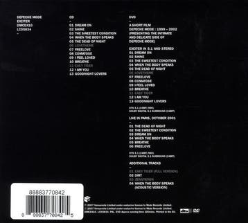 cd - depeche mode - EXCITER (nieuw), Verzenden, Zo goed als nieuw