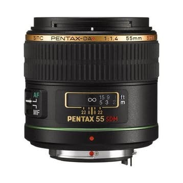 Pentax 55mm F1.4 SMC DA SDM AL (IF) K-Mount - Nieuw!, Ophalen of Verzenden, Nieuw, Standaardlens