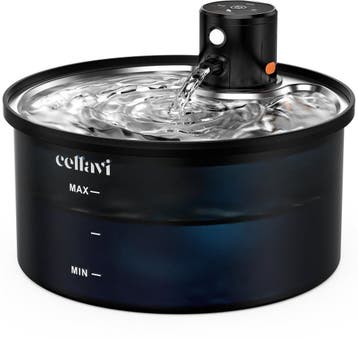 Cellavi R3A-X - Draadloze RVS Drinkfontein Kat met Sensor -, Ophalen of Verzenden, Zo goed als nieuw