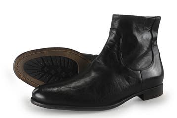 Manfield Enkellaarzen in maat 45 Zwart, Kleding | Heren, Schoenen, Manfield, Verzenden, Zwart, Overige typen
