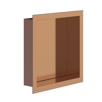 Inbouwnis BWS Colorato 30x30x7 cm Geborsteld Koper, Doe-het-zelf en Verbouw, Sanitair, Ophalen of Verzenden, Nieuw, Bad