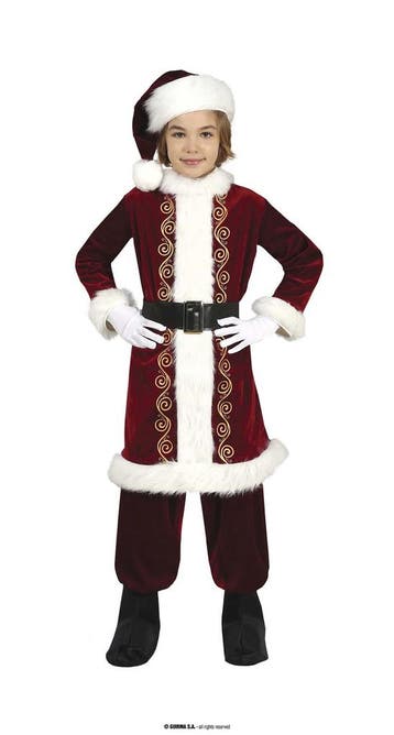 Klassiek Kerstman Kostuum Kind Claus, Ophalen of Verzenden, Nieuw
