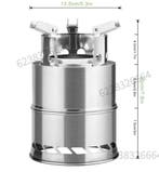 Lichtgewicht RVS Houtkachel | Outdoor Camping en BBQ Fornuis, Verzenden, Nieuw