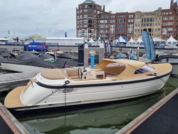 PRIMEUR 850 CABIN MET SUZUKI 200 pk | Compleet uitgevoerd |, Nieuw, Polyester, Benzine, Binnenboordmotor
