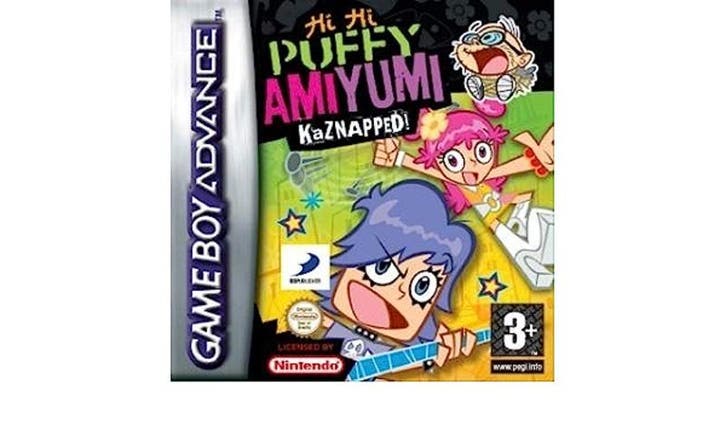 Hi Hi Puffy AmiYumi Kaznapped - NTSC (Losse Cartridge), Spelcomputers en Games, Games | Nintendo Game Boy, Zo goed als nieuw, Ophalen of Verzenden