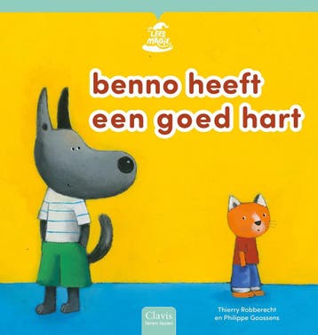 Clavis leren lezen - Benno heeft een goed hart, Verzenden, Nieuw