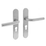 Deurbeslag | Deurklink met cilinderschild | Intersteel | 55, Verzenden, Nieuw