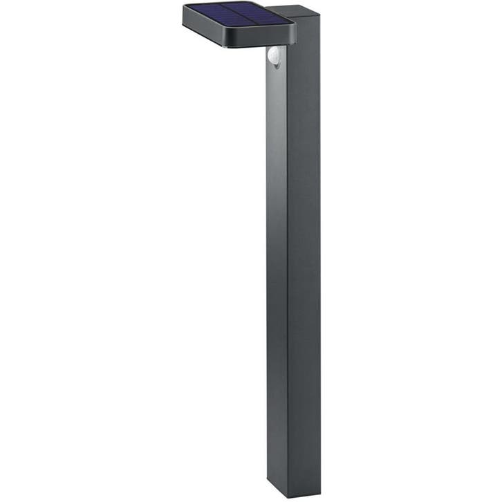 LED Solar Tuinverlichting - Paal/Sokkel - Trion Escarino -, Tuin en Terras, Buitenverlichting, Staande lamp, Nieuw, Led, Rvs, Ophalen of Verzenden