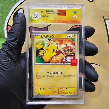 Pokémon Graded card - Pikachu McDonalds - Graad 10, Nieuw