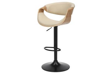 Barkruk ORGANIC 89-100 cm, draaibaar met armleuningen,, Ophalen of Verzenden, Nieuw