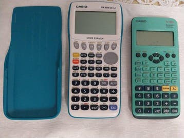 Casio - Rekenmachine (2) - 1980-1990 - Loten 2: rekenmachine, Nieuw