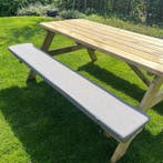 Tuinkussen Antraciet - 180 cm - set van 2, Nieuw