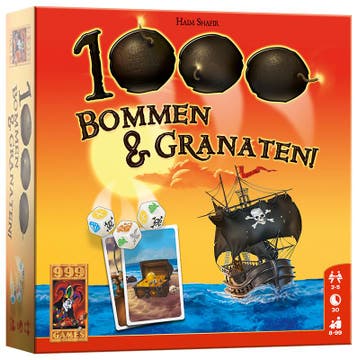 1000 Bommen & Granaten! Dobbelspel, Ophalen of Verzenden, Nieuw