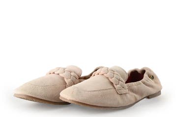 Vingino Instappers in maat 36 Beige, Zo goed als nieuw, Vingino, Verzenden, Instappers