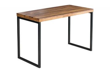 Elegant bureau ELEMENTS 118 cm metalen frame met Sheesham, Ophalen of Verzenden, Nieuw