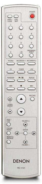 Afstandsbediening Denon rc-1131, Ophalen of Verzenden, Nieuw, Origineel
