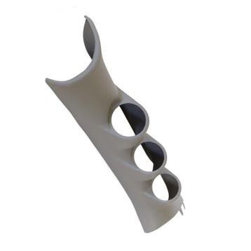 Autometer 10-12 Dodge Ram 52mm Taupe Triple Pillar Pod, Ophalen of Verzenden, Nieuw