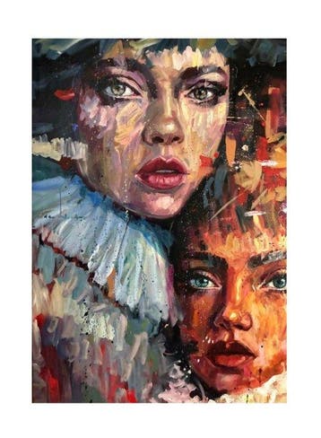 FRANK ELIA GONZALEZ MARTINEZ - “Intersección” (XXL), Antiek en Kunst