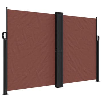 Windscherm bruin 160x600cm - 37% voordeliger, Ophalen of Verzenden, Zo goed als nieuw