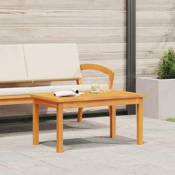 vidaXL Salontafel Olie naturel Massief Acaciahout, Verzenden, Nieuw