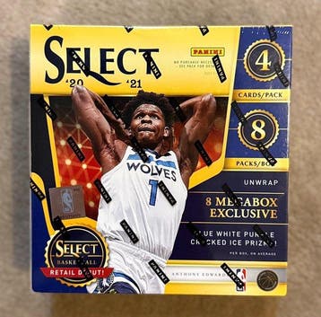 2020/21 Panini Select Anthony Edwards Retail debut - 1 Box -, Nieuw
